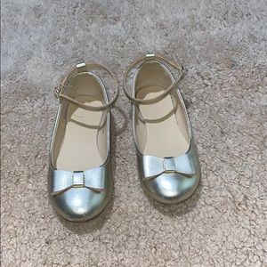 Janie and jack gold flats